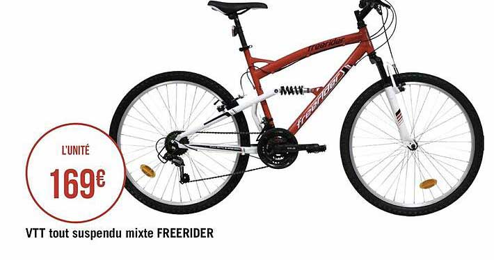 vtt tout suspendu mixte freerider