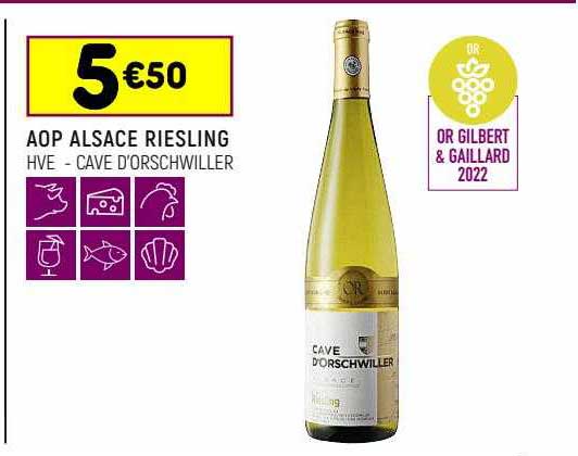 aop alsace riesling hve cave d'orschwiller