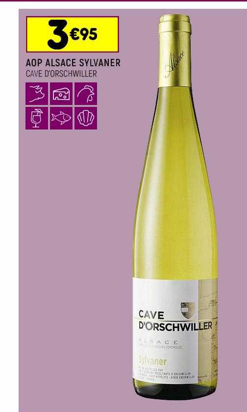 aop alsace sylvaner cave d'orschwiller