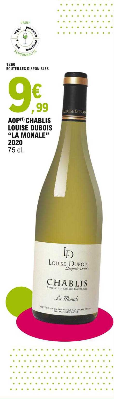 aop chablis louise dubois "la monale" 2020