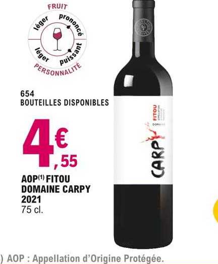 aop fitou domaine carpy 2021
