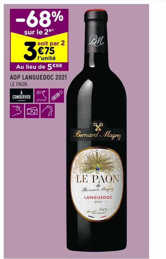 Aop Languedoc 2021 Le Paon