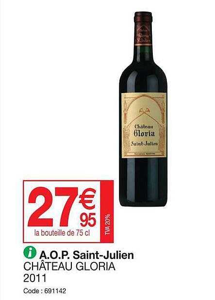 Aop Saint-julien Château Gloria