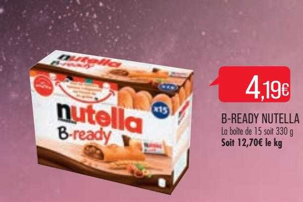 b-ready nutella