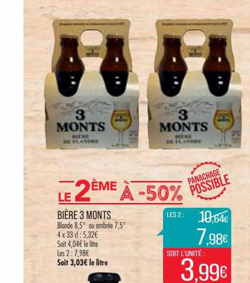 bière 3 monts