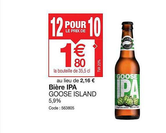 bière ipa goose island