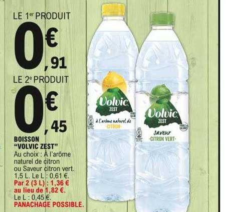 boisson volvic zest