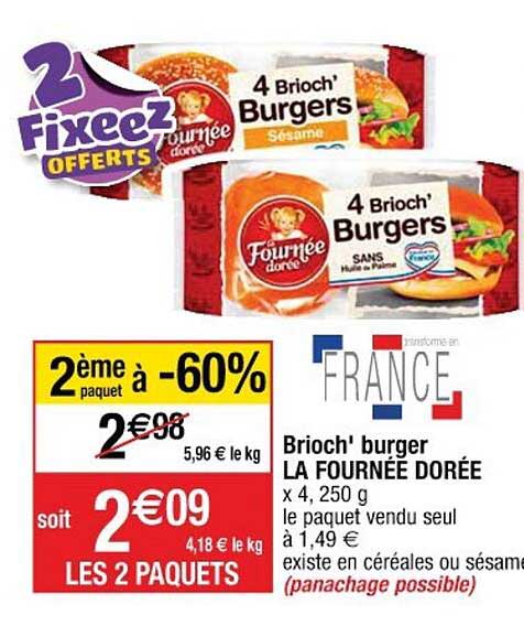 brioch' burger la fournée dorée