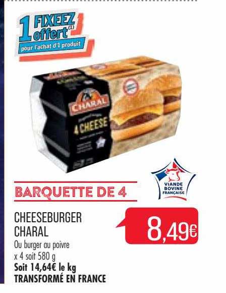 Cheeseburger Charal