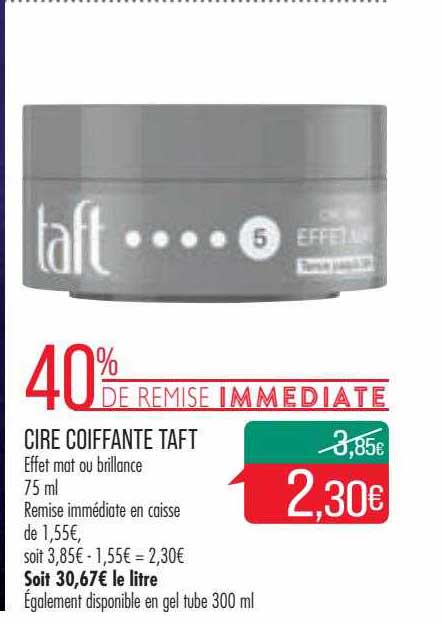 cire coiffante taft
