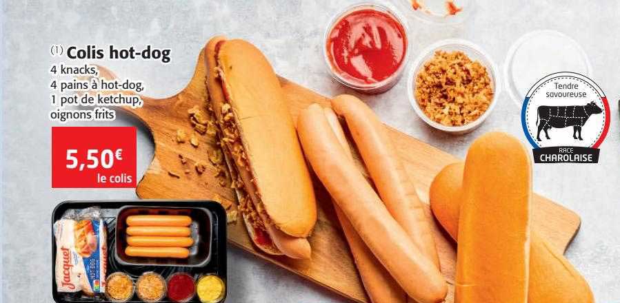 colis hot-dog