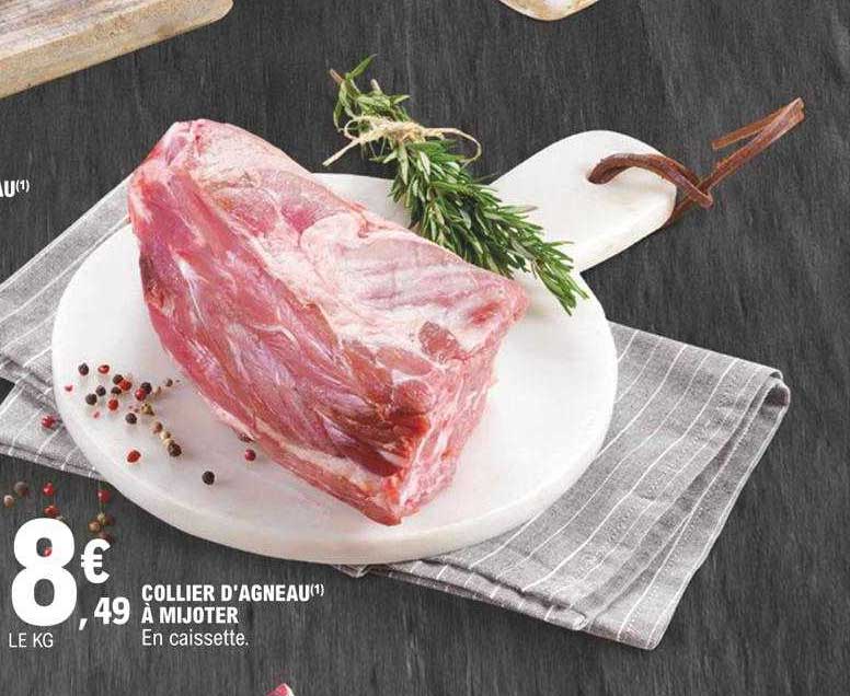 collier d'agneau à mijoter