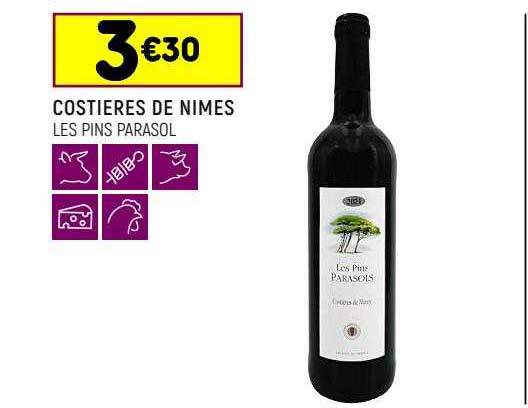 costières de nimes les pins parasol