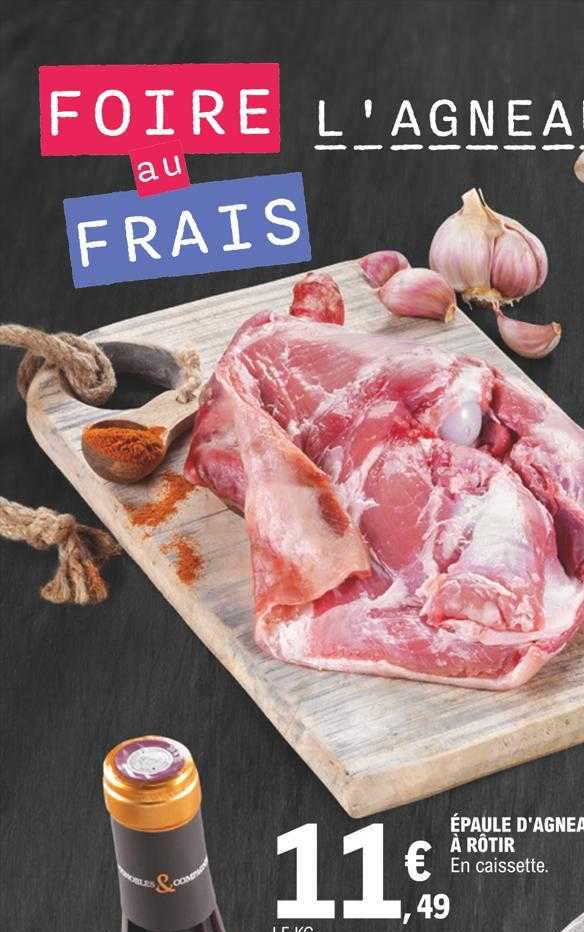 épaule d'agneau à rôtir