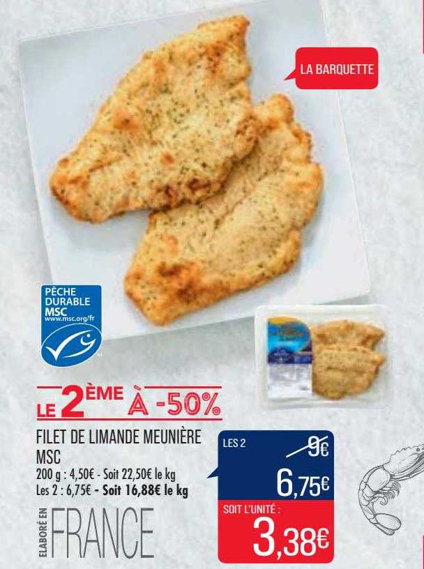 Fielt De Limande Meunière Msc