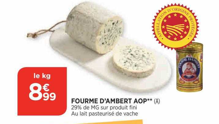 fourme d'ambert aop