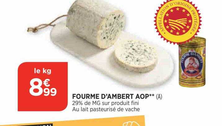 fourme d'ambert aop