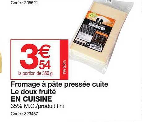 fromage à pâte pressée cuite le doux fruité en cuisine