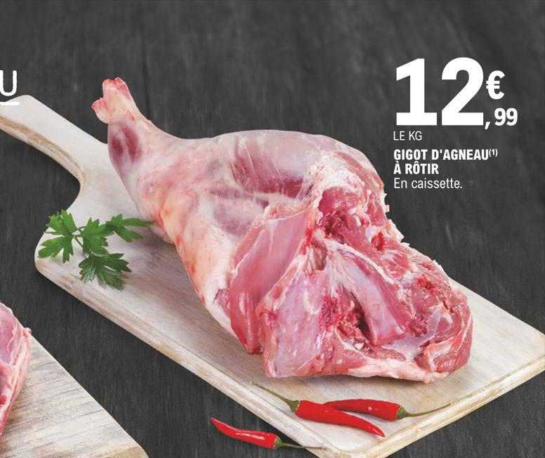 gigot d'agneau à rôtir