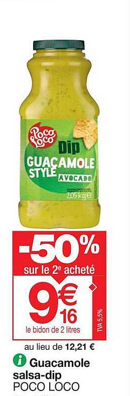 guacamole salsa-dip poco loco