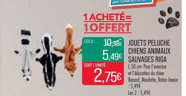 Jouets Peluche Chiens Animaux Sauvages Riga