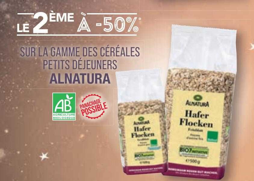 La Gamme Des Céréales Petits Déjeuners Alnatura