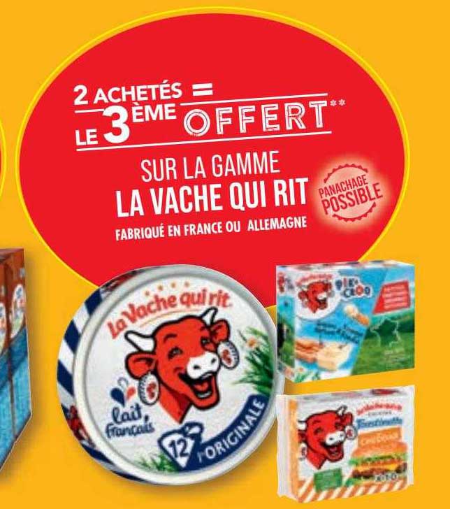 la gamme la vache qui rit