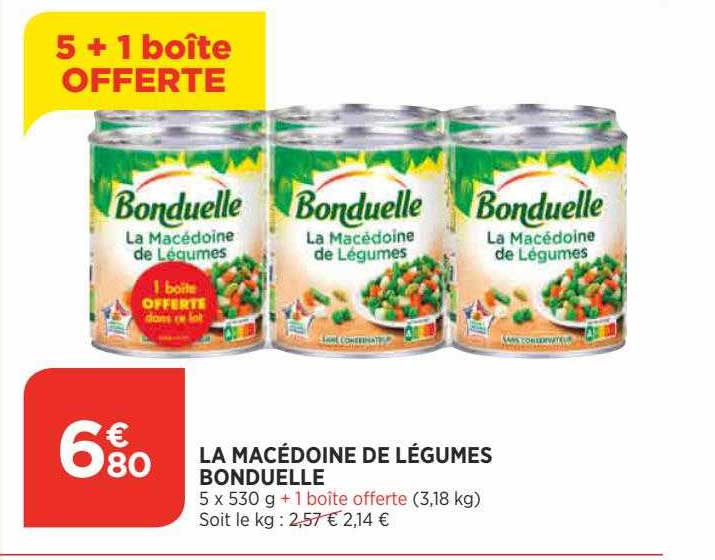 La Macédoine De Légumes Bonduelle