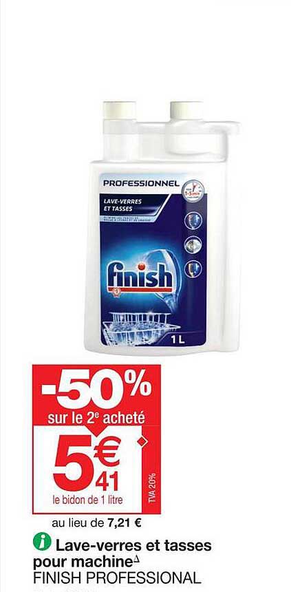 lave-verres et tasses pour machine finish professional