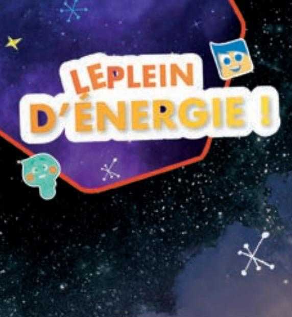 le plein d'énergie!