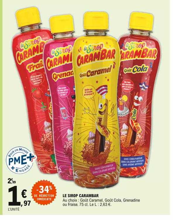 Le Sirop Carambar