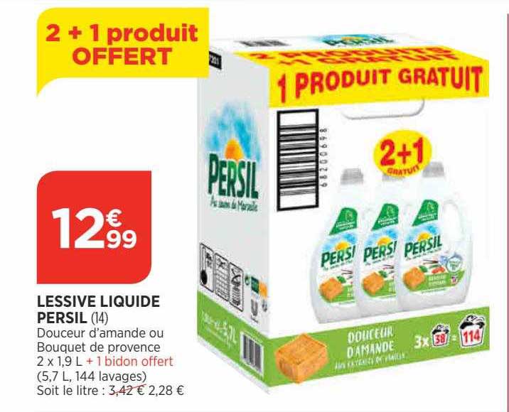 Lessive Liquide Persil