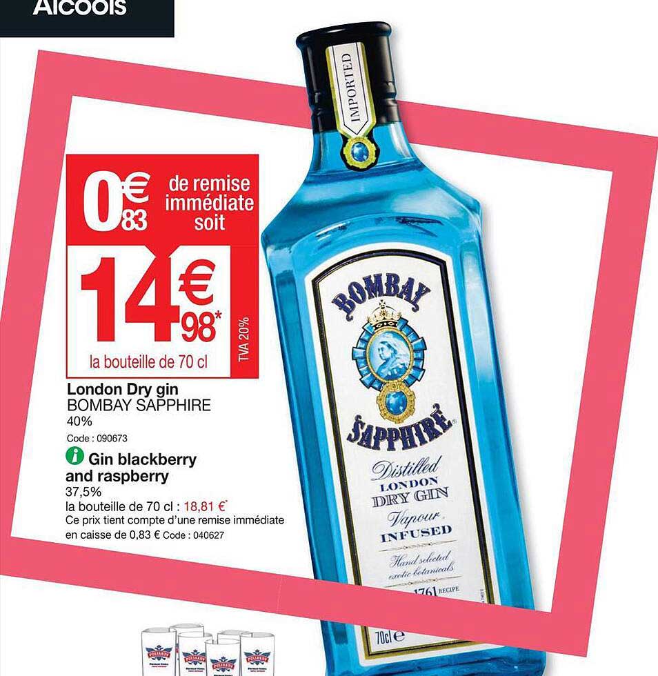 london dry gin bombay sapphire ou gin blackberry and raspberry