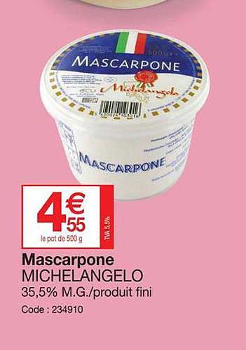 Mascarpone Michelangelo