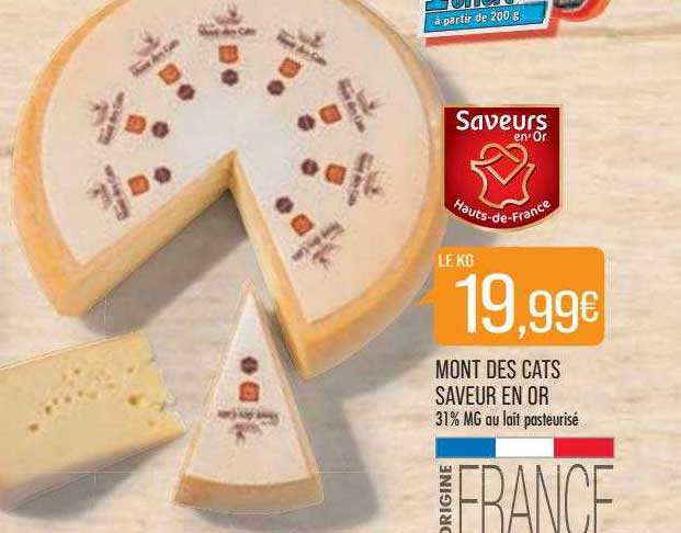 Mont Des Cats Saveur En Or