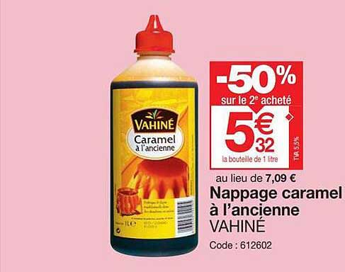 nappage caramel à l'ancienne