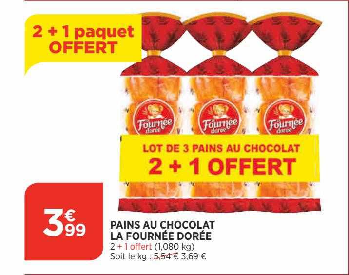 pains au chocolat la fournée dorée