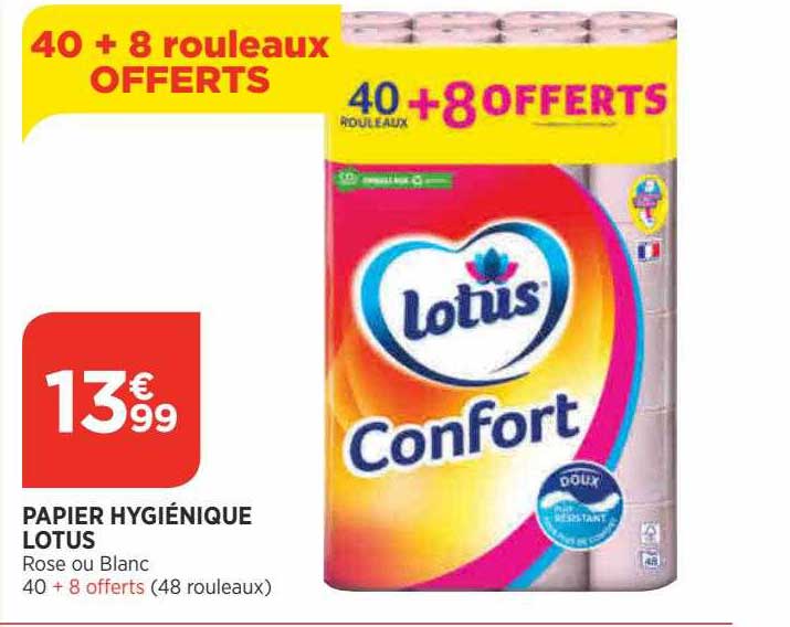 Papier Hygiénique Lotus