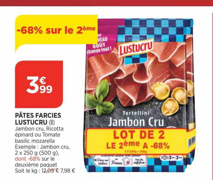 Pâtes Farcies Lustucru