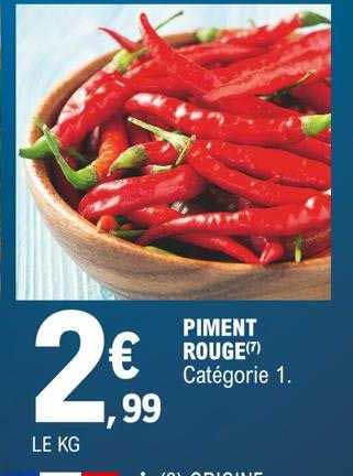 Piment Rouge