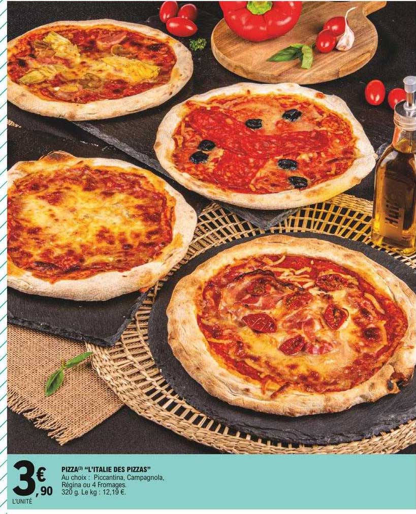 pizza "l'italie des pizzas"