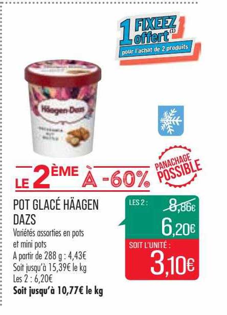 pot glacé häagen dazs