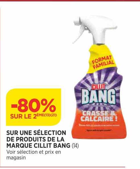 produits de la marque cillit bang