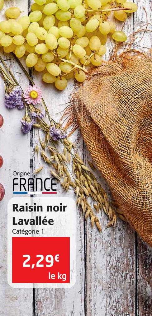 Raisin Noir Lavallée