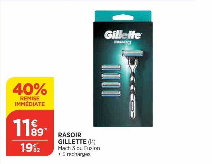 Rasoir Gillette