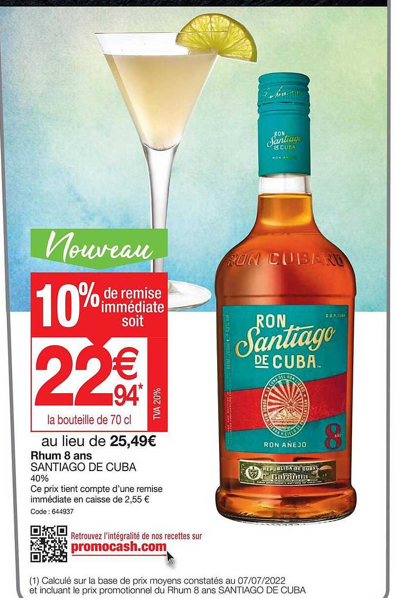 rhum 8 ans santiago de cuba