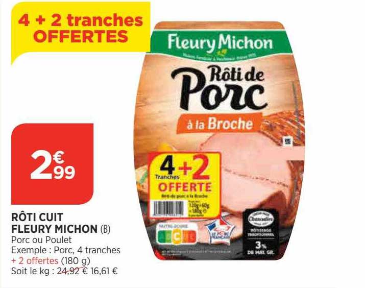 rôti cuit fleury michon