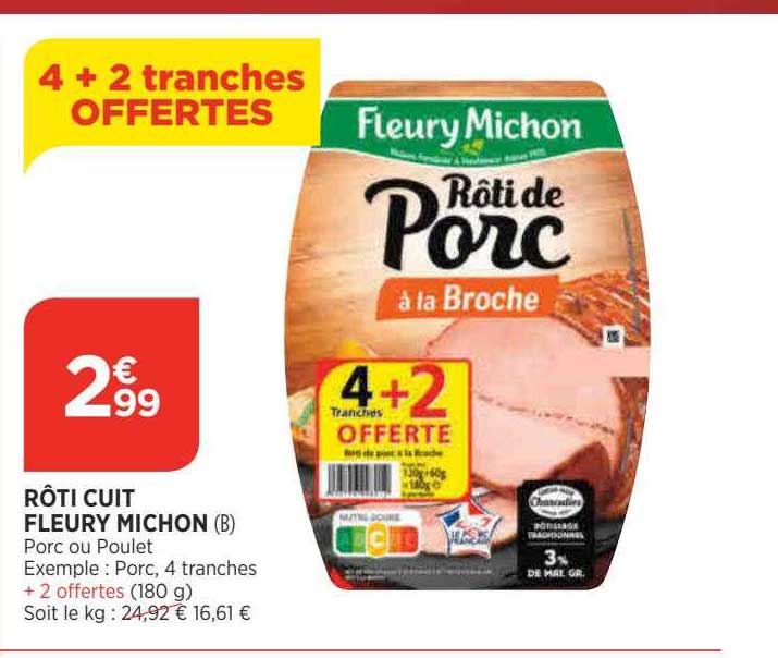 rôti cuit fleury michon