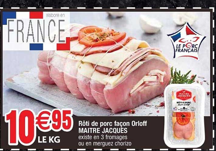 rôti de porc fa çon orloff maître jacques