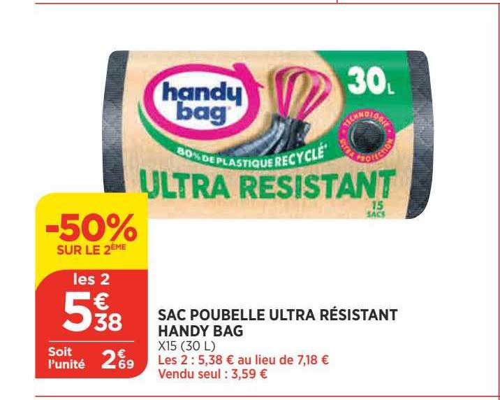 Sac Poubelle Ultra Résistant